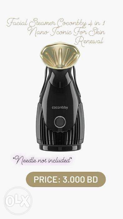 coconbby facial steamer how to use