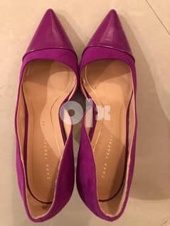 zara pink high heel shoes size 37 0