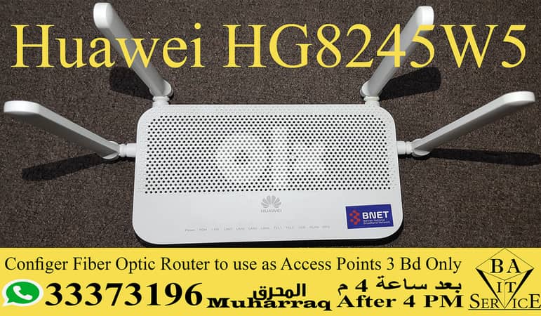 huawei hg8245w5 configuration