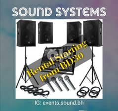 Events Sound Systems Rentals 0