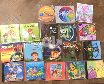 Various sets of CDs and DVDs 2