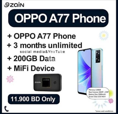 oppoA77 4bd per month instalment - Mobile Phones - 104784939