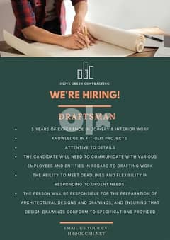 Fit-out/Joinery Draftsman 0