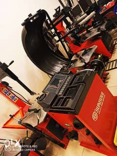 Tire changer and Balancing machines 0
