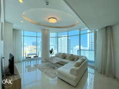 Sea view Luxury 1bhk apartment for rent/pools/gym/balcony/inclusive 0
